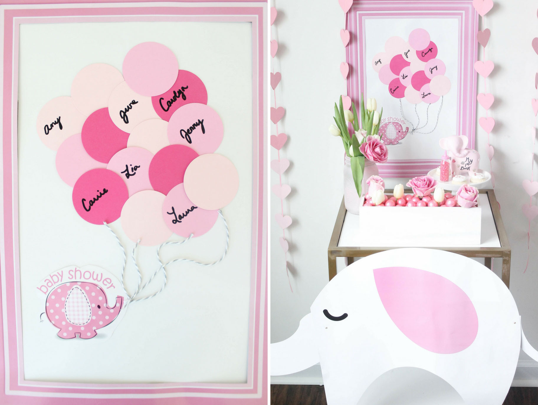 Baby shower memory store ideas